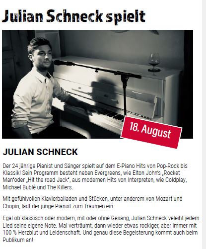 Klavier Julian Schneck